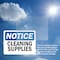 Signmission Cleaning Supplies, 5 in W x Rectangle, Vinyl Decal OS-2PACK-NS-D-35-L-10654 - alternate 3